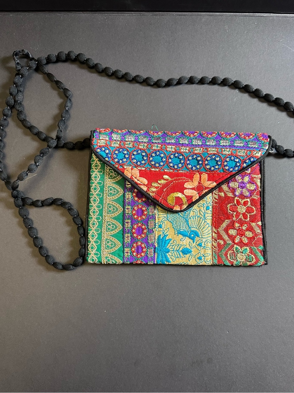 Rajasthani Boho Embroidered Envelope Crossbody